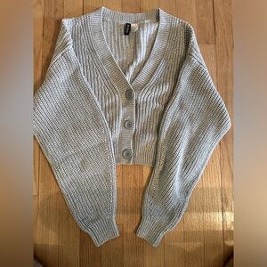 H&M Grey Cardigan